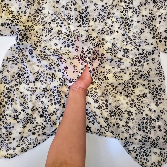KIRRA Top - Open Back / Leopard Print - S - Picture 4 of 5